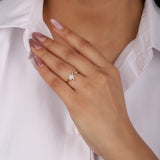 Celestial Diamond Star Ring