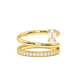 Emerald Diamond Band