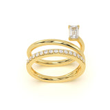 Emerald Diamond Band