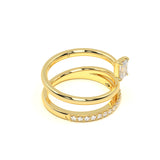 Emerald Diamond Band