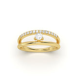 Round Diamond Band