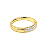 Radiant Pave Diamond Ring