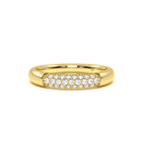 Radiant Pave Diamond Ring