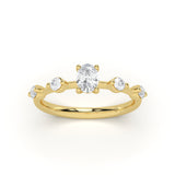 Dainty Solitaire Diamond Ring