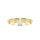 Dainty Solitaire Diamond Ring