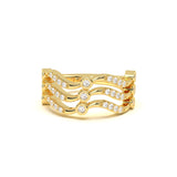 Cascade Diamond Ring