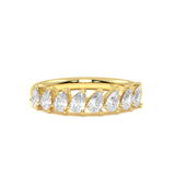 Pear Eternity Diamond Ring