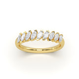 Marquise Eternity Diamond Ring