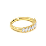 Marquise Eternity Diamond Ring