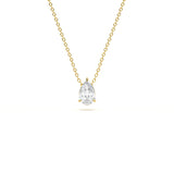 Classic Pear 1 ct Diamond Pendant