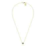 Classic Emerald Pendant Necklace