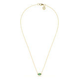 Marquise Emerald Pendant Necklace