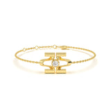 MIJA Round Diamond Bracelet