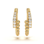 Pavé Diamond Aura Hoop