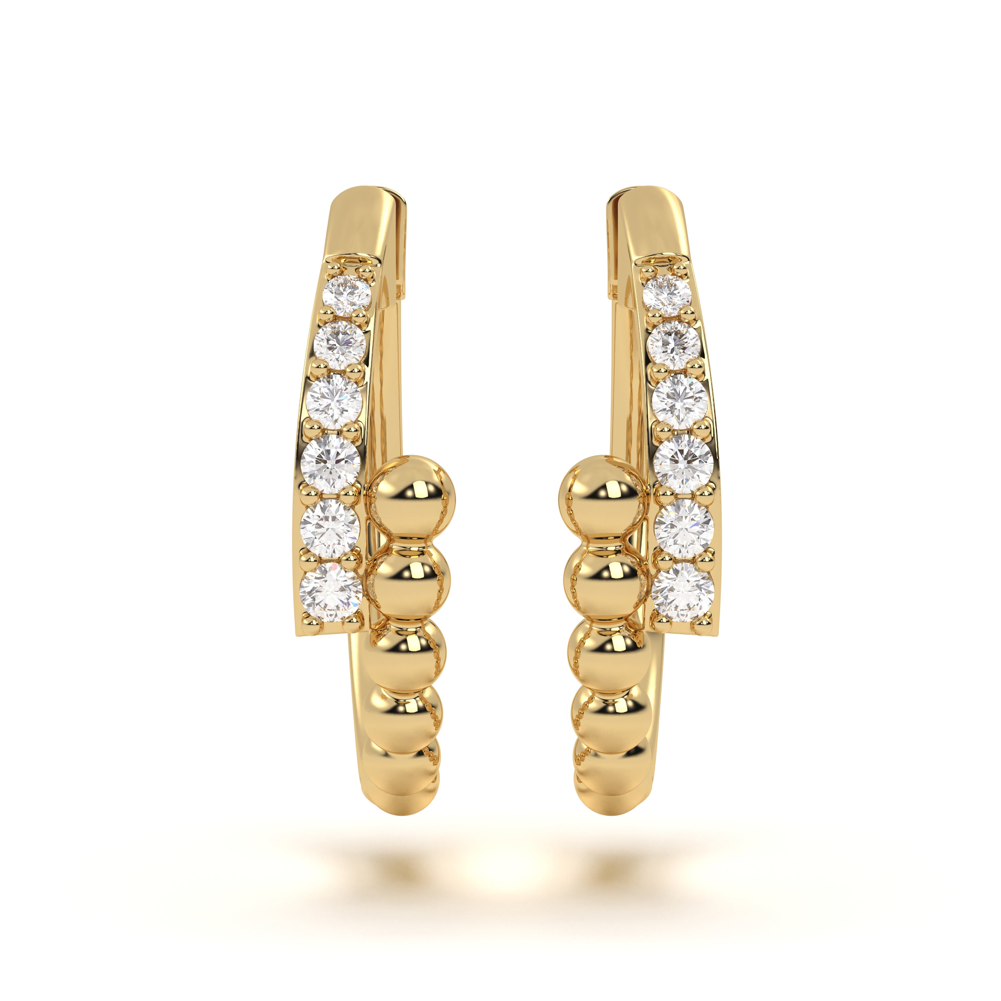 Pavé Diamond Aura Hoop