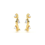 Classic Diamond Leher Hoops