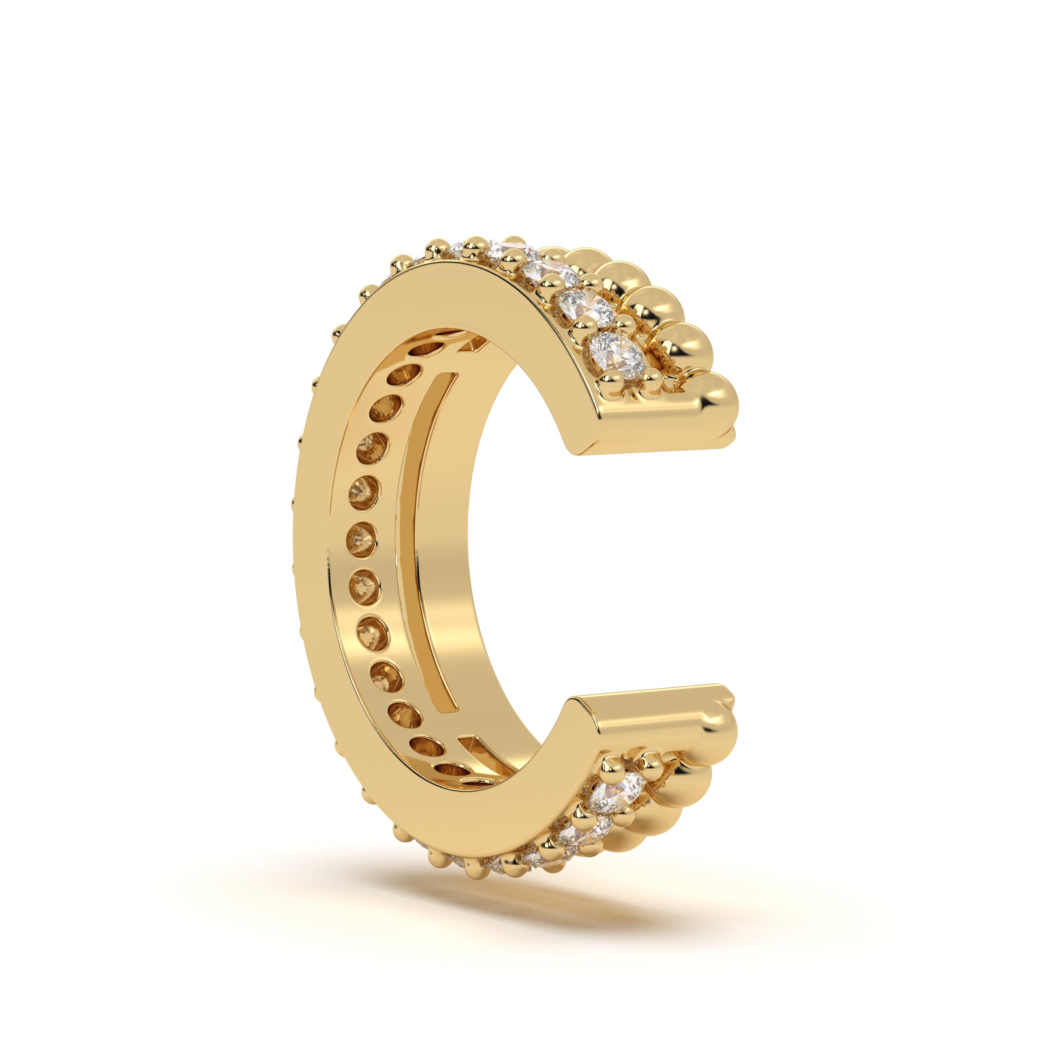 Pave Diamond Aura Earcuff