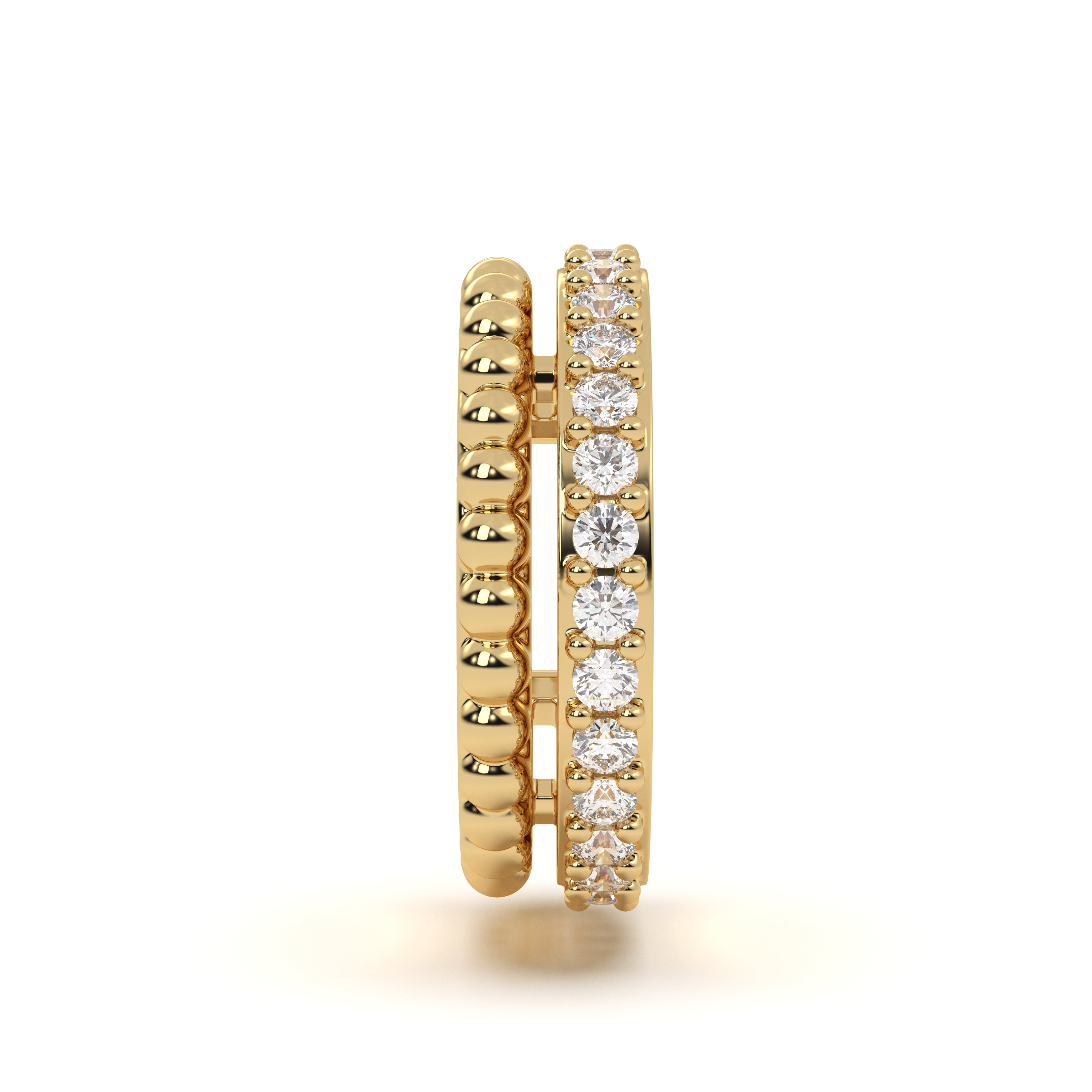 Pave Diamond Aura Earcuff