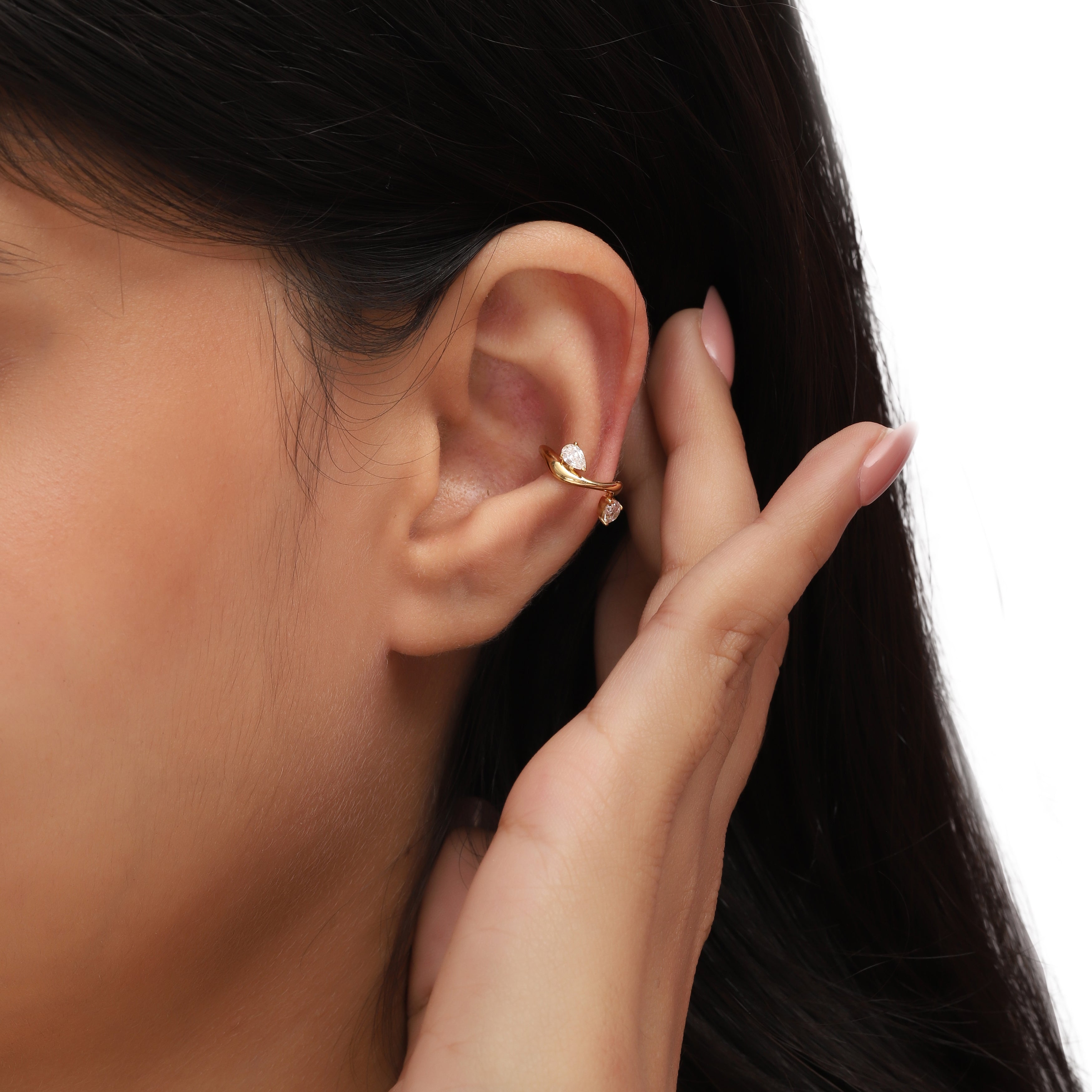 Mija  Pear Ear Cuff