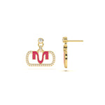 MIJA Enamel Diamond Drop