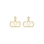 MIJA Enamel Diamond Drop