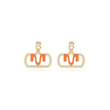 MIJA Enamel Diamond Drop