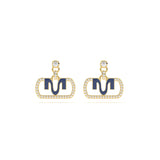 MIJA Enamel Diamond Drop
