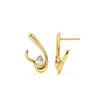 Pear Diamond Leher Drop
