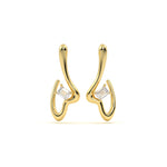 Emerald Diamond Leher Drop