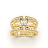 Round Diamond MIJA Ring