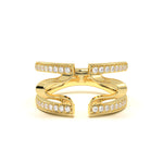 MIJA Open Diamond Ring