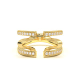 MIJA Open Diamond Ring
