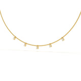 Classic Oval Station Necklace