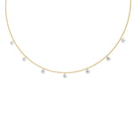 Floating Diamond Necklace 25GNK80638A0MV