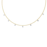 Floating Diamond Necklace 25GNK80638A0MV