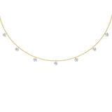 Floating Diamond Necklace 25GNK80638A0MV