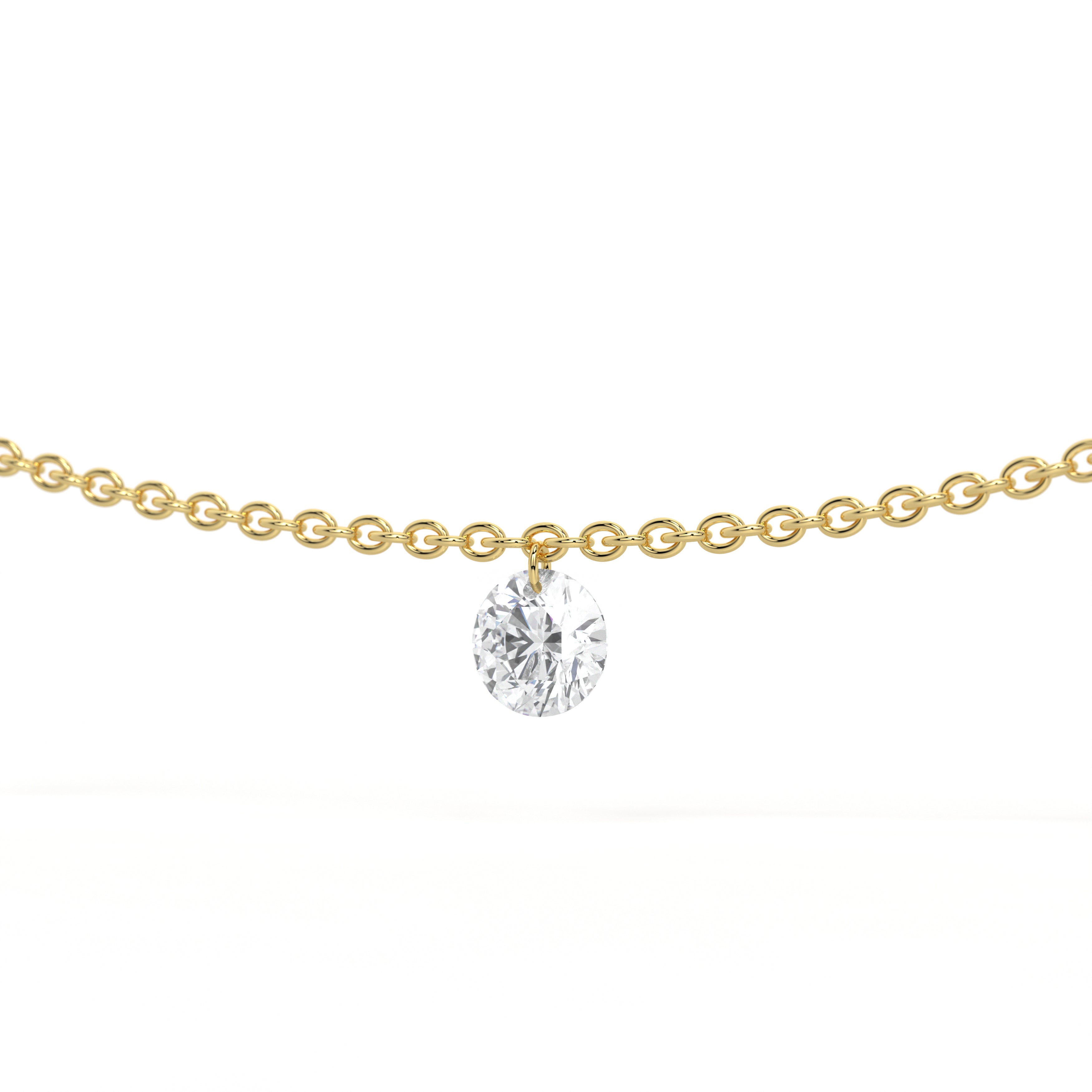 Floating Diamond Necklace 25GNK80638A0MV
