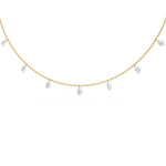 Floating Diamond Necklace 25GNK80640A0MV