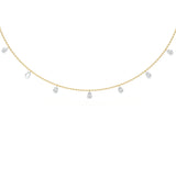 Floating Diamond Necklace 25GNK80640A0MV