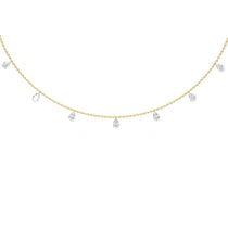 Floating Diamond Necklace 25GNK80640A0MV