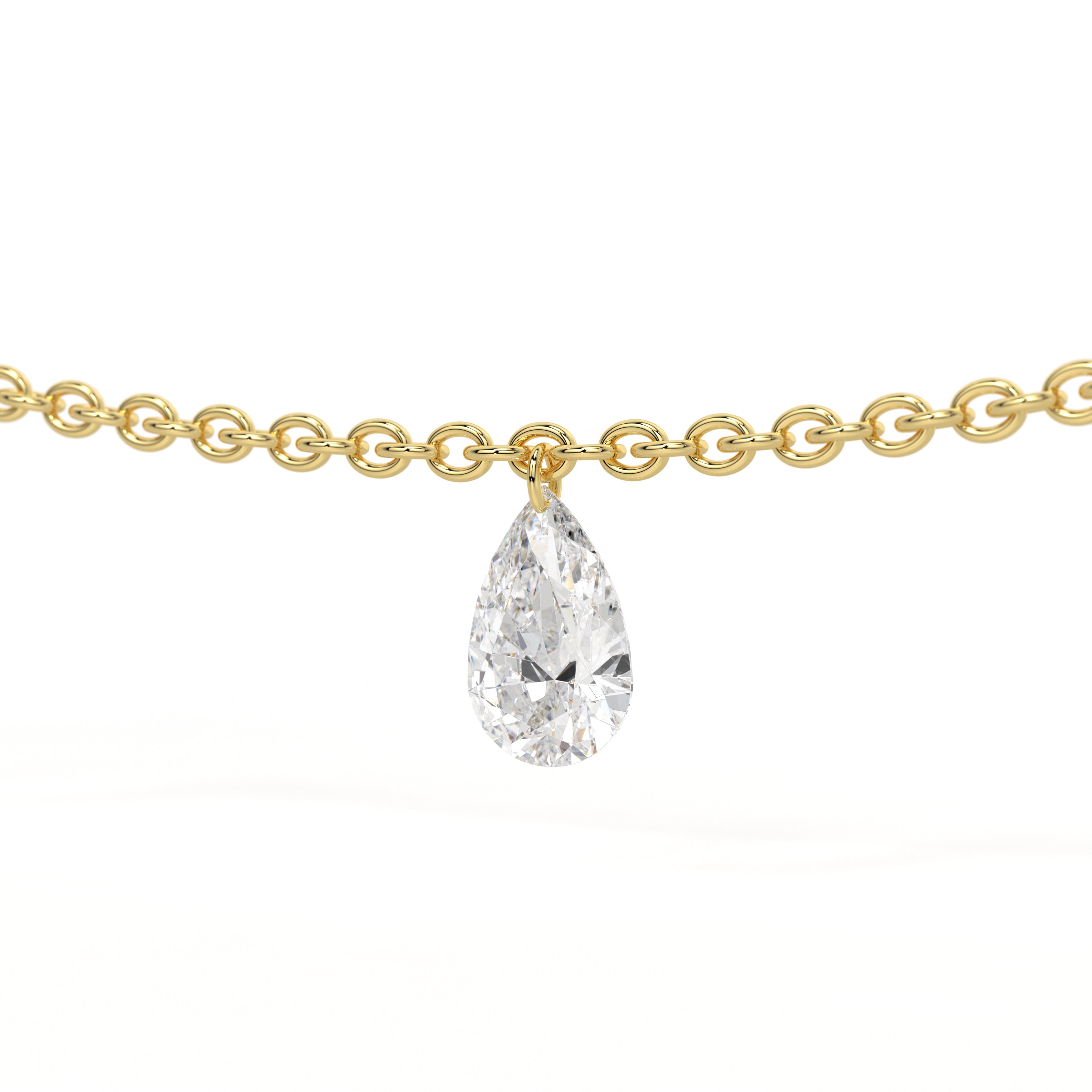 Floating Diamond Necklace 25GNK80640A0MV