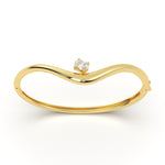 Round Diamond Leher Bracelet