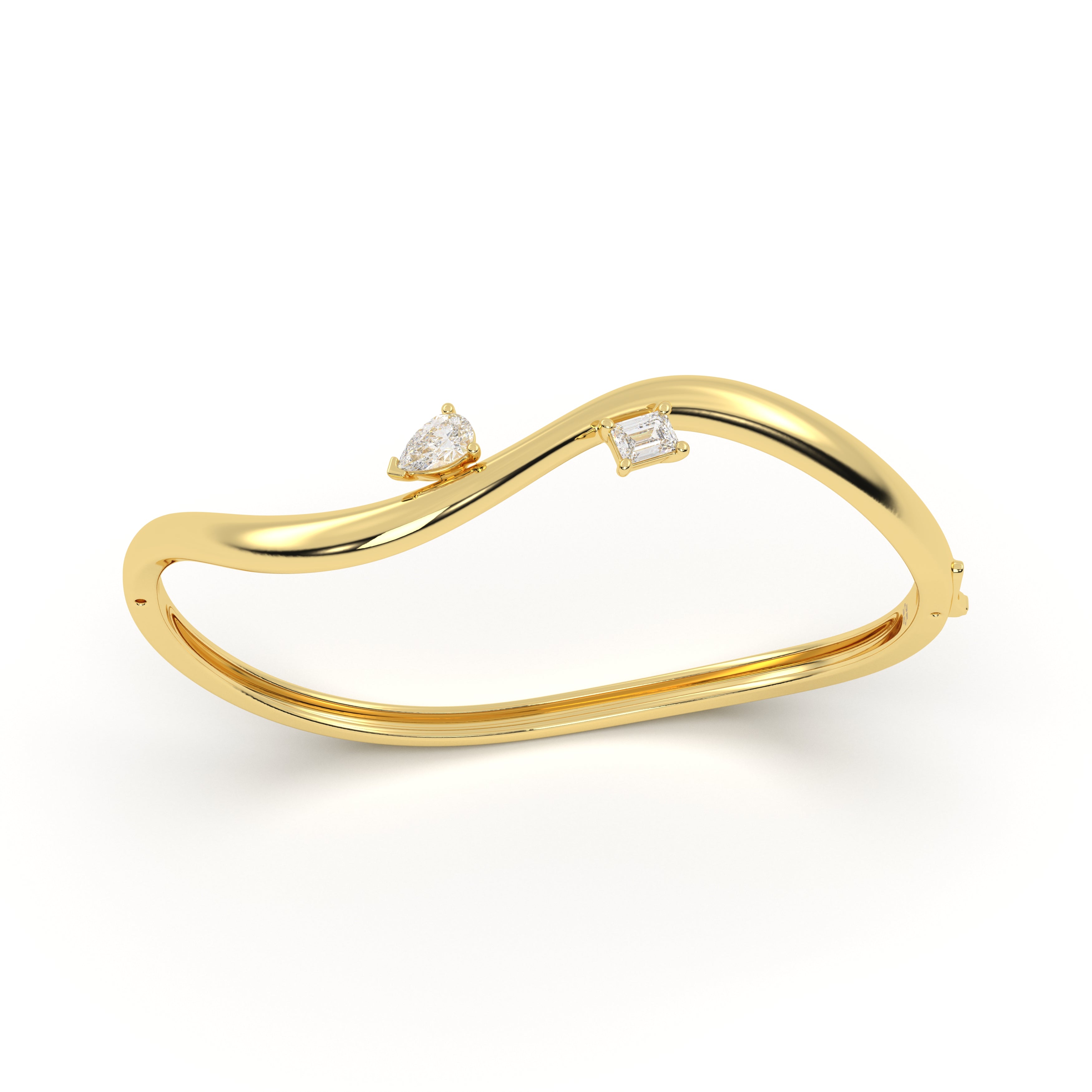 Chic Diamond Leher Bracelet