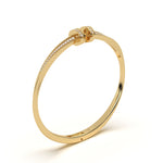 Twin Screw Diamond bracelet