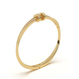 Twin Screw Diamond bracelet