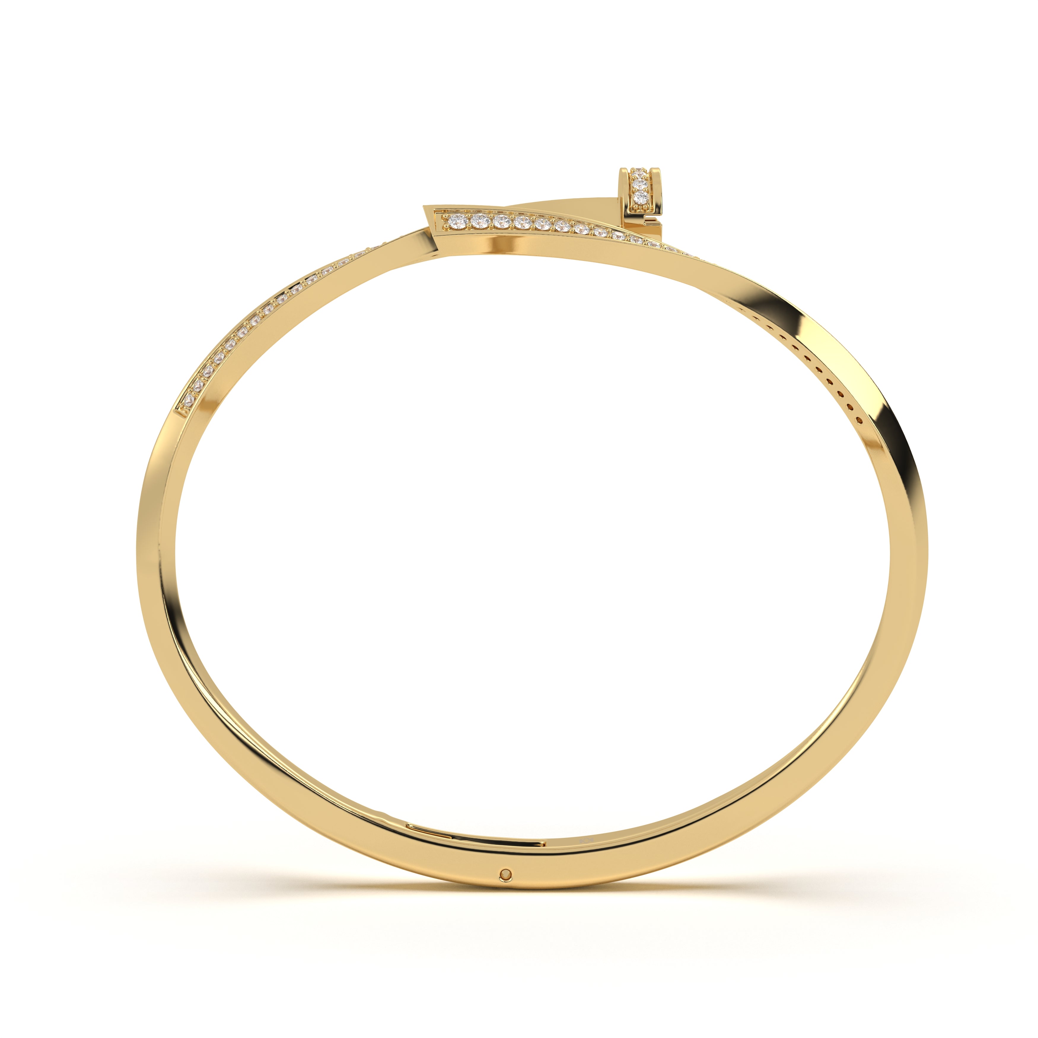 Screw Diamond Bracelet