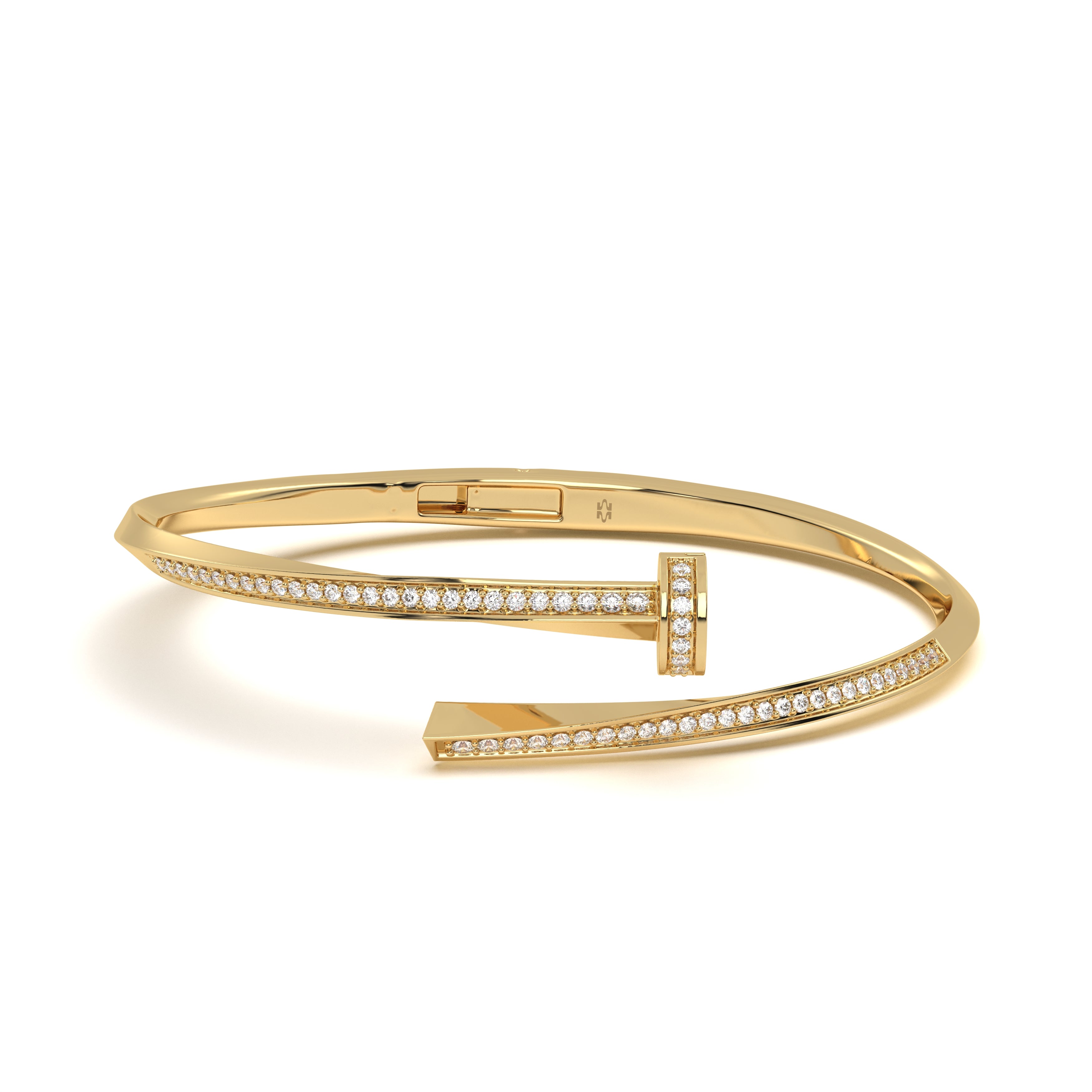 Screw Diamond Bracelet