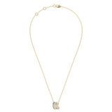 ‘K’ Diamond Enamel Pendant