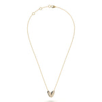 Mija Enamel 'V' Pendant 