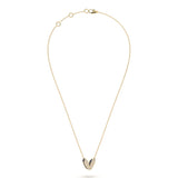 Mija Enamel 'V' Pendant 